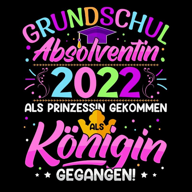 Grundschul Absolventin Abschluss Grundschule