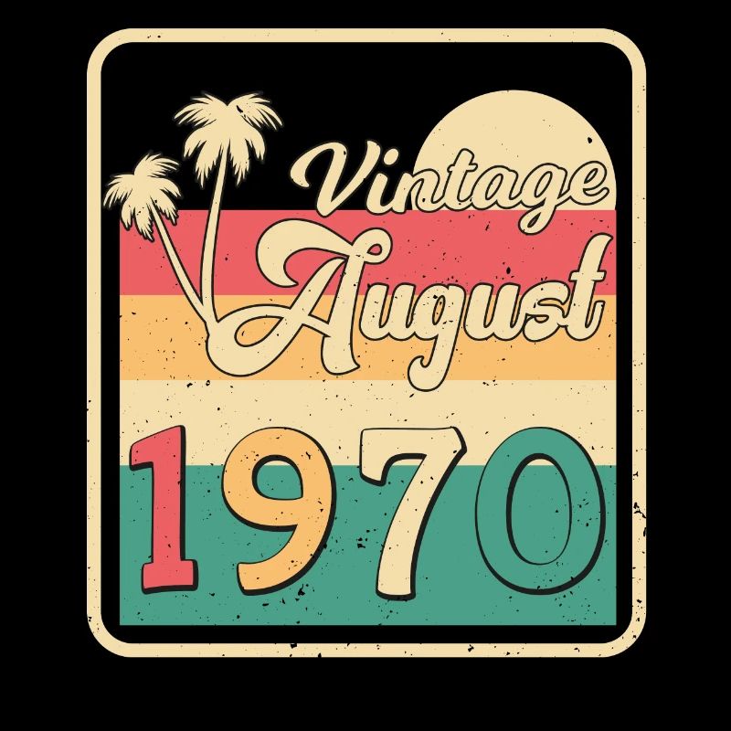 Mois de naissance en août 1970