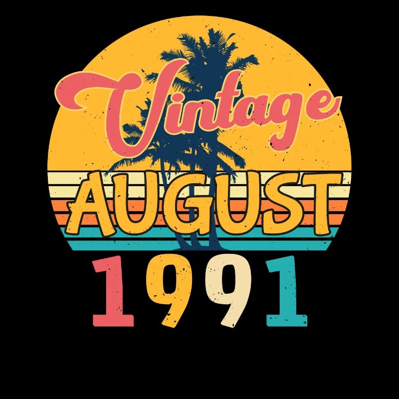 August 1991 Geschenkidee