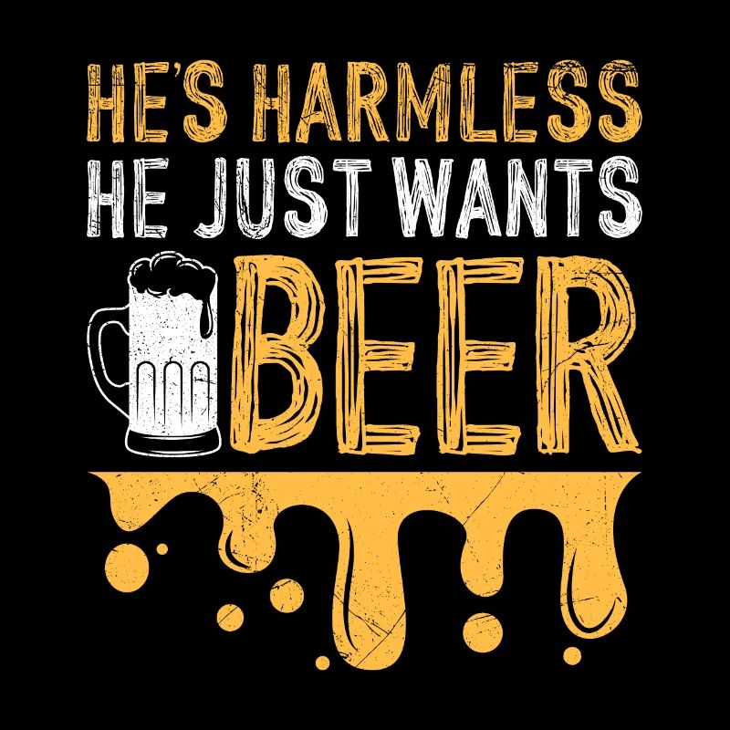 He only wants beer men beer drinker grill
