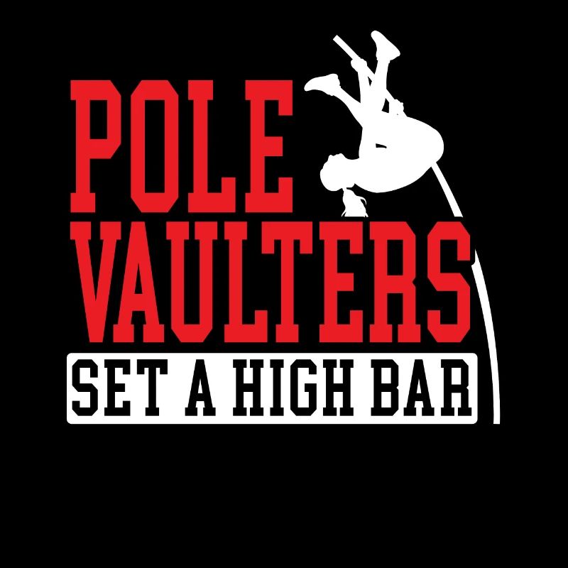 Pole Vaulters Set A High Bar Pole Vaulting