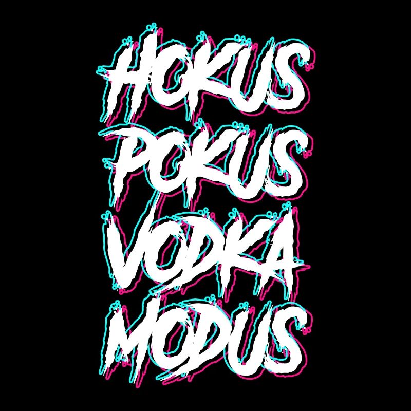 Hokus Pokus Vodka Modus Wodkatrinker Wodka