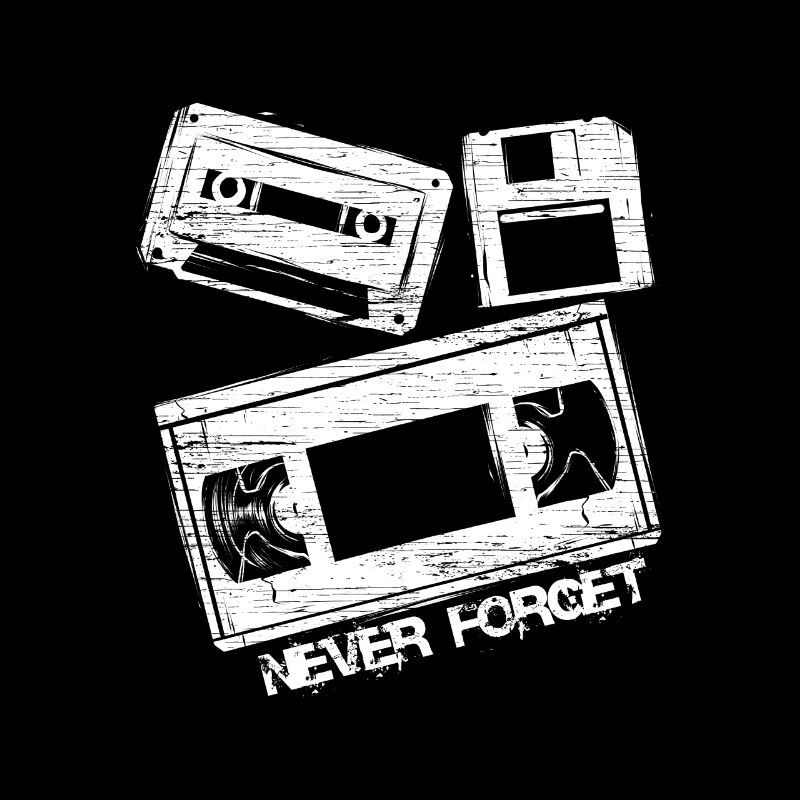 Never Forget Audio Cassette Tape