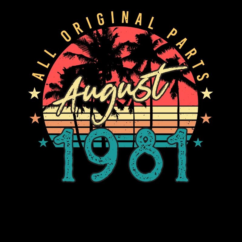 Août 1981 Salutations d’anniversaire