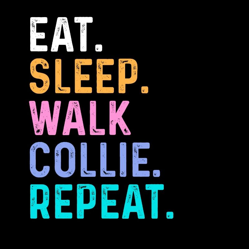 Manger Sleep Walk Collie Répéter