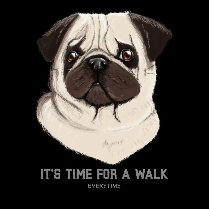 Dog Time for Walk