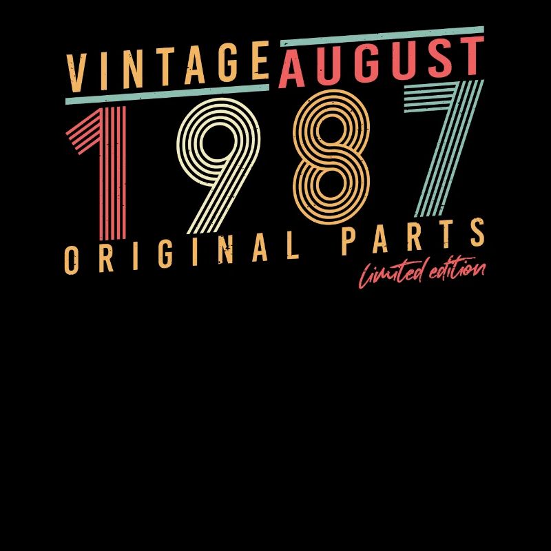 Année de construction 1987 en août
