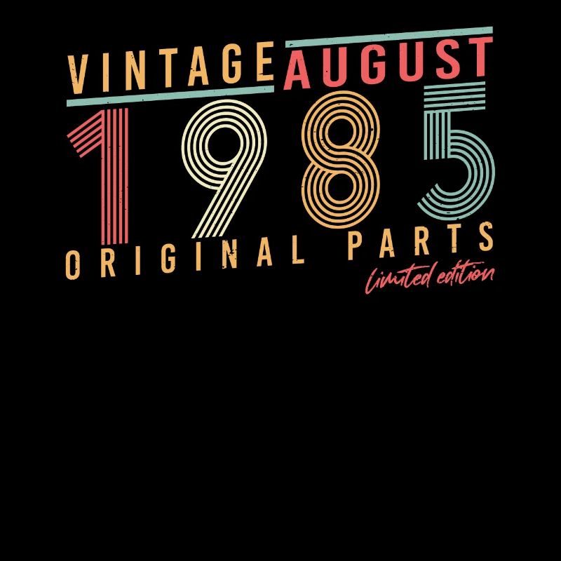 Vœux d’anniversaire pour août 1985