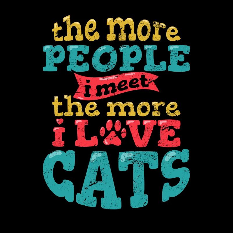 Plus je rencontre de gens, plus j’aime les chats drôles