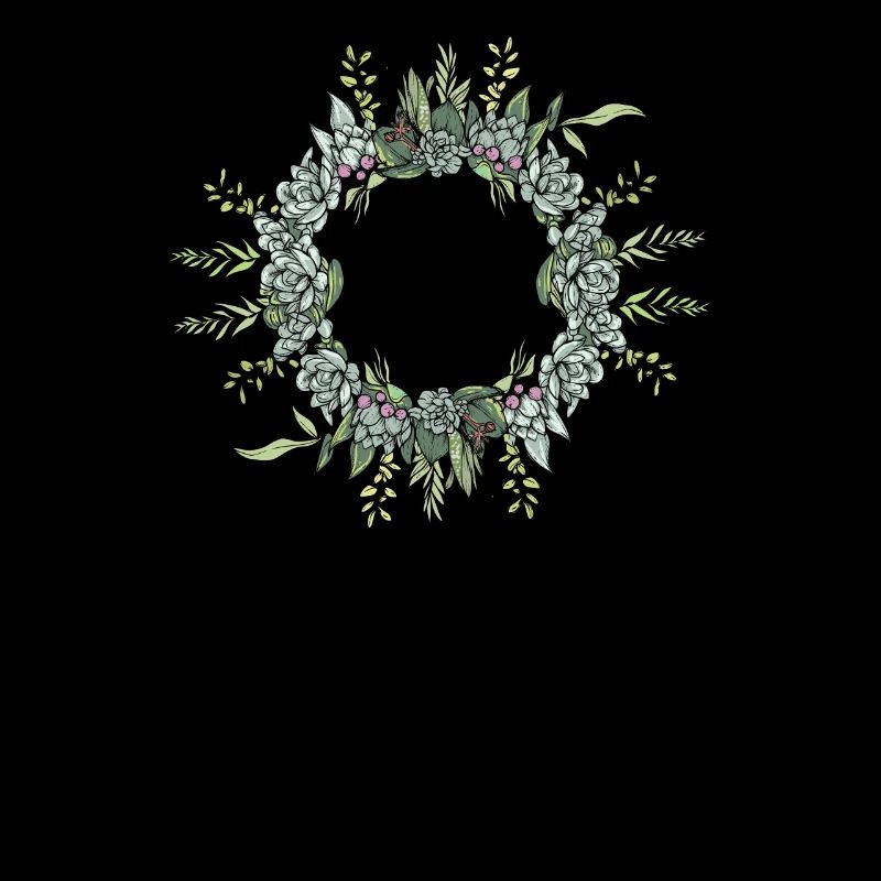 Couronne de fleurs d’eucalyptus I Team Mariage Mariage Boho