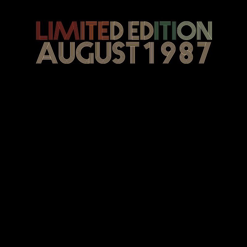 35th birthday August born 1987 Gift idea