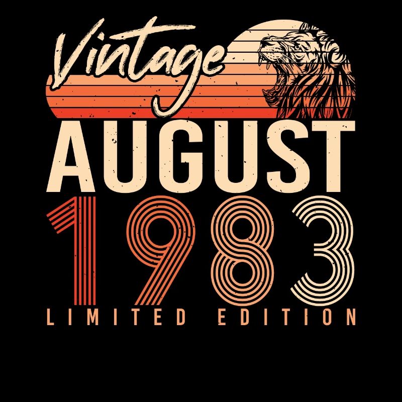 Vœux d’anniversaire pour août 1983
