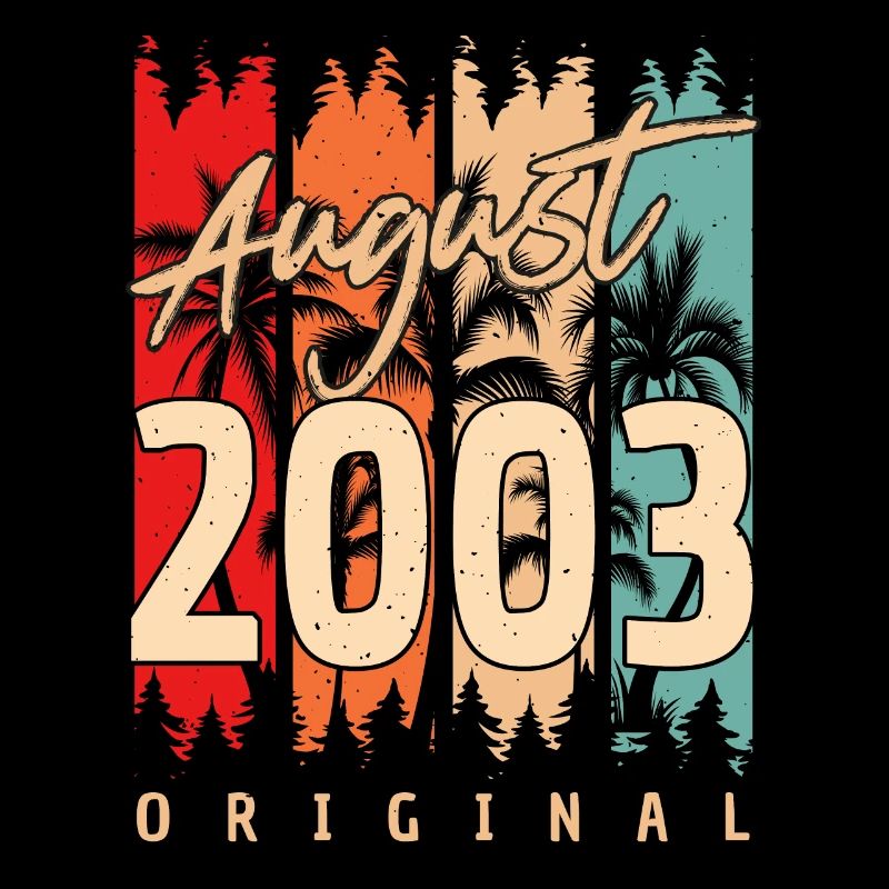 Mois de naissance Août 2003