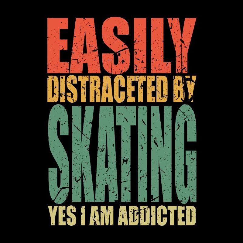 Skating saying funny
