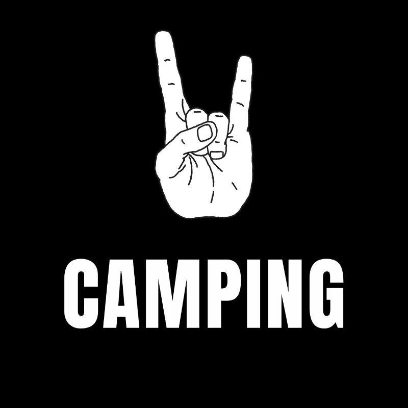 Le Camping c'est cool - Signe Surfeur Shaka