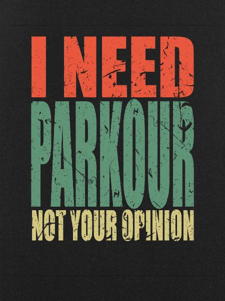 Parkour saying funny