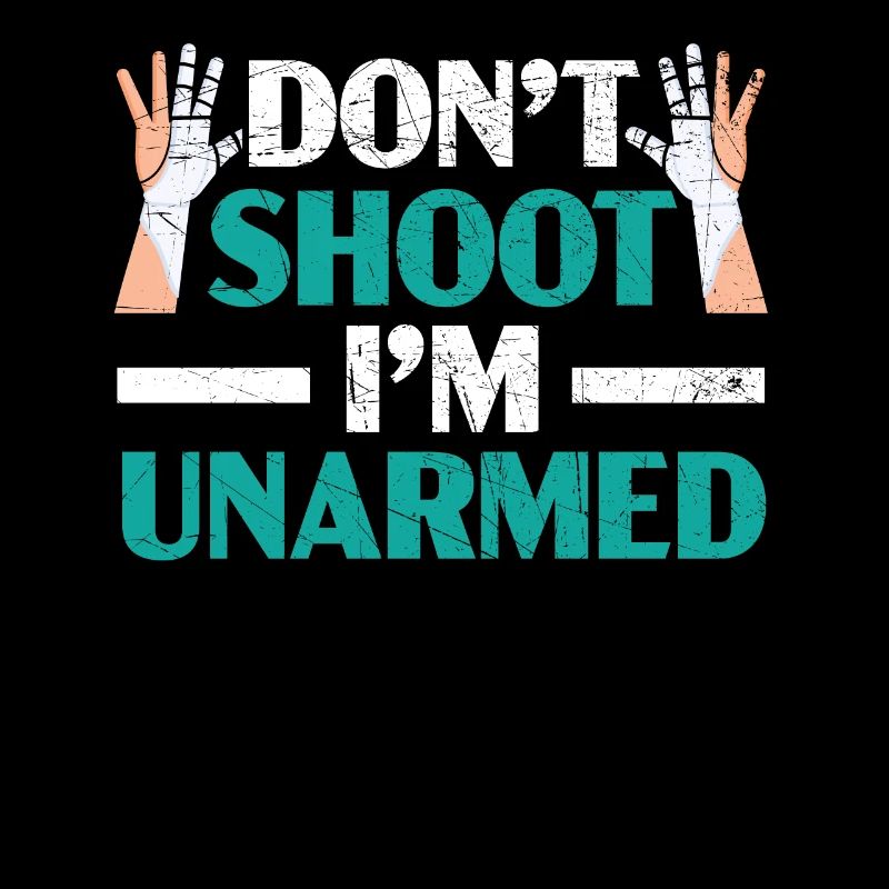 Don't Shoot Ich bin unbewaffnet Amputiertes Amputiertes Handicap