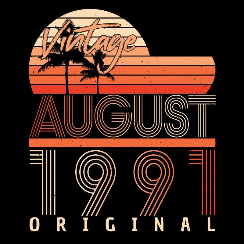 August 1991 Geschenkidee