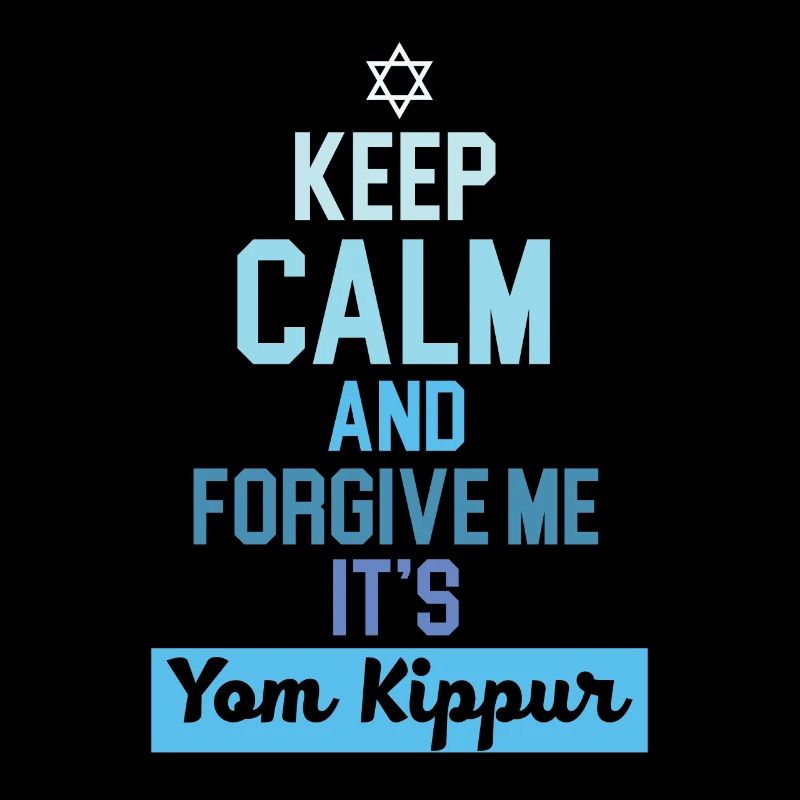 Restez calme et pardonnez c’est Yom Kippour Jérusalem