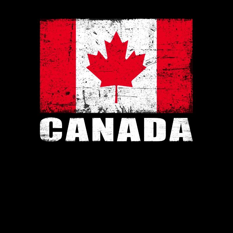 Canada Flag Grunge Canada Flag
