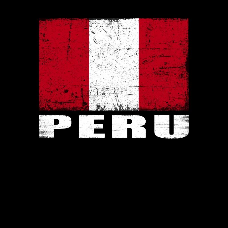 Peru Flag Grunge Peru Flag