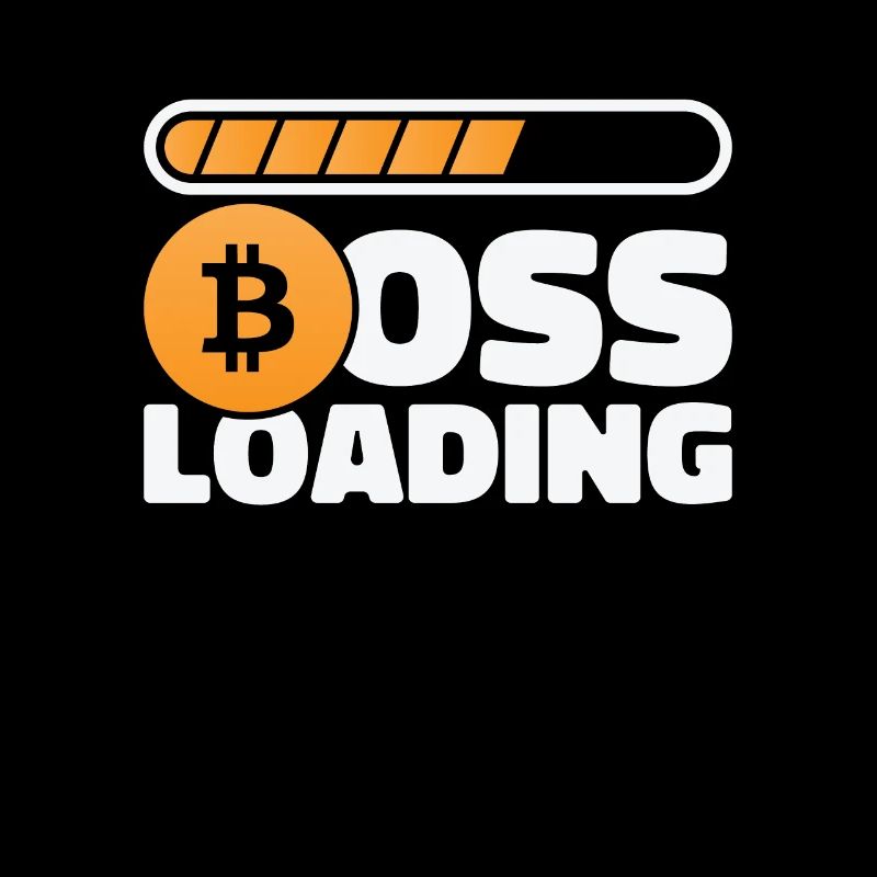 Bitcoin Cryptocurrency BTC Boss Loading Shirt