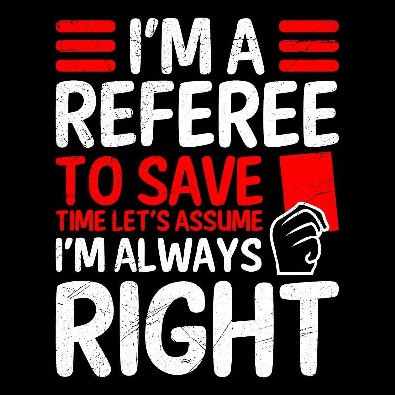 Referee is always right Shiri