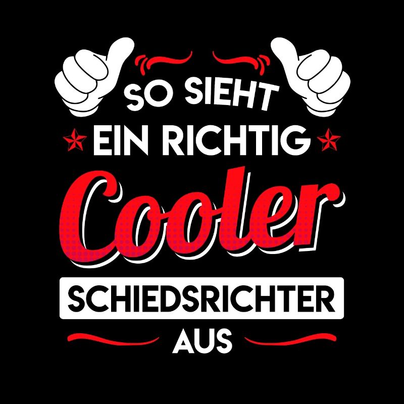 So sieht ein richtig cooler Schiedsrichter aus
