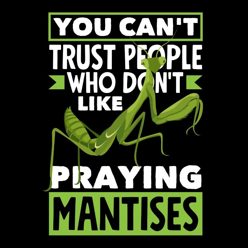 Praying Mantis Insect Bug Collector Funny