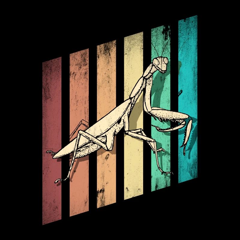 Insect Bug Collector Praying Mantis Silhouette