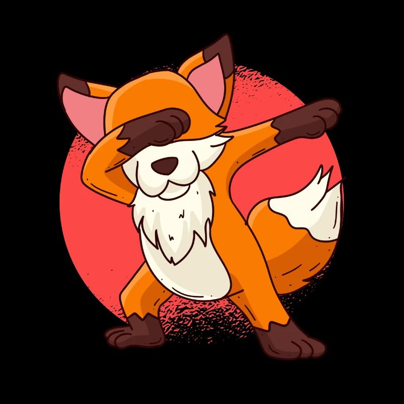 Dabbing Fuchs Kinder