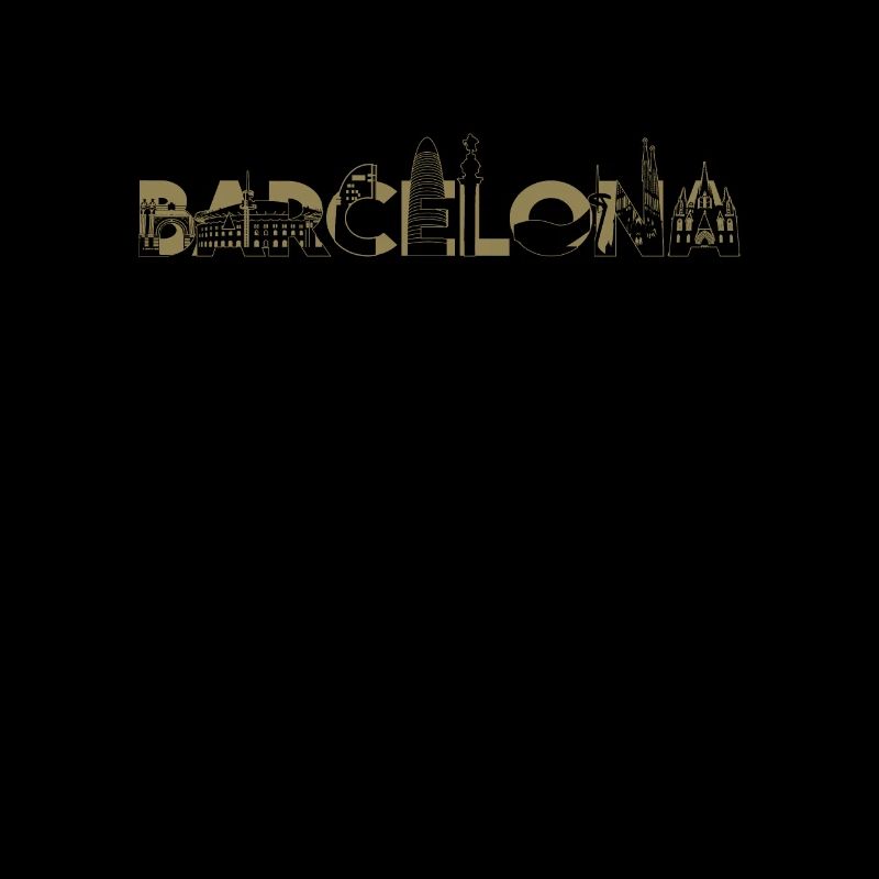 Barcelona Skyline Tshirt