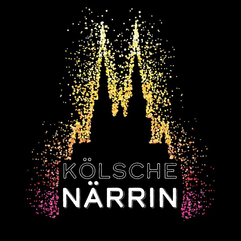 Kölsche Närrin Kölner Dom Karneval Kölsch Fasching