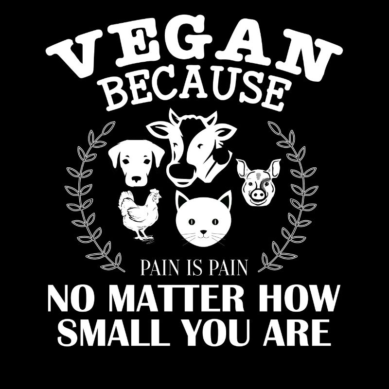 Végétalien parce que peu importe à quel point vous êtes petit