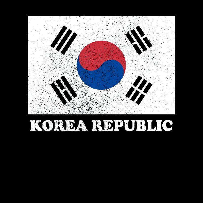 Drapeau de la République coréenne Fierté Drapeau coréen