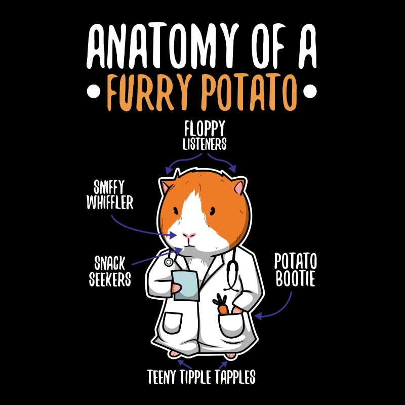 Anatomie d’une pomme de terre à fourrure