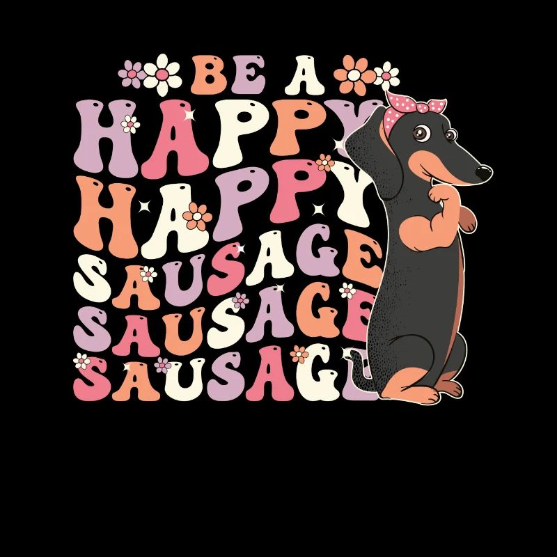 Sei eine glückliche Wursthundmutter