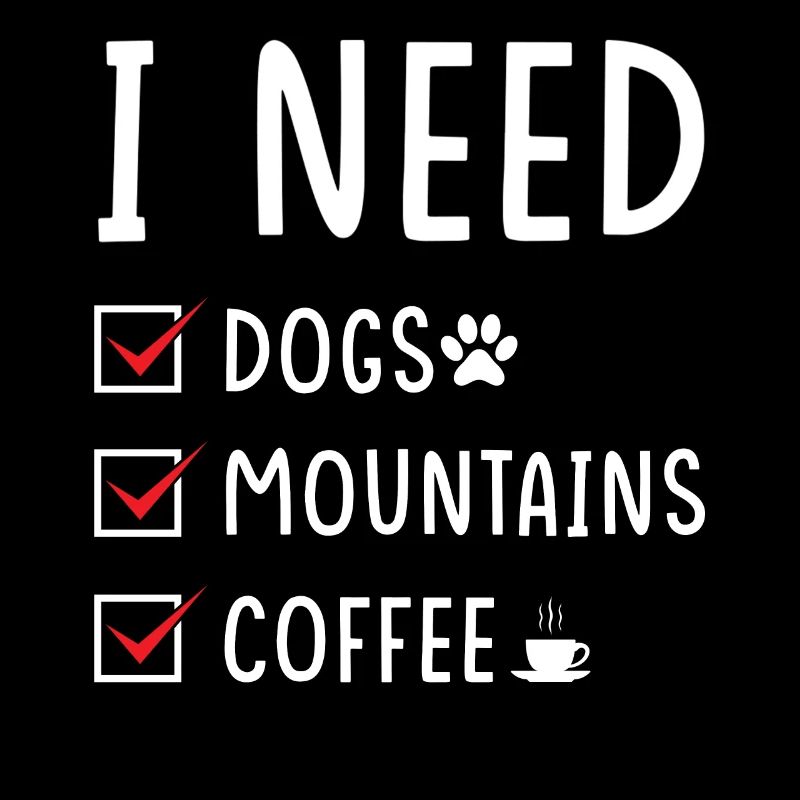 hunde Berge Kaffee