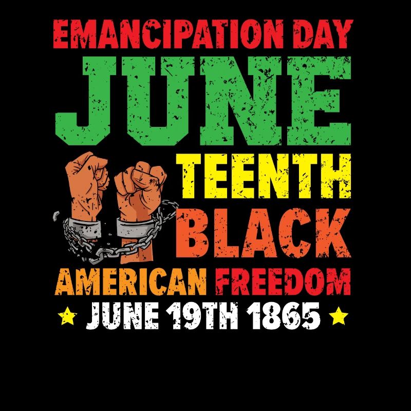 Juneteenth African American Black History Monat