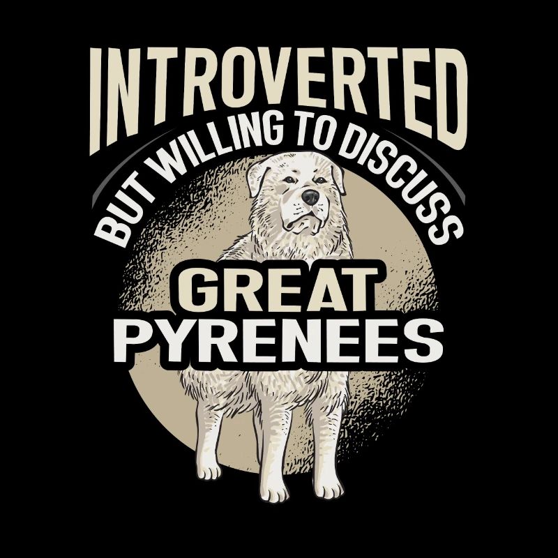 Introverti, mais ouvert à la discussion Grande Pyrénée
