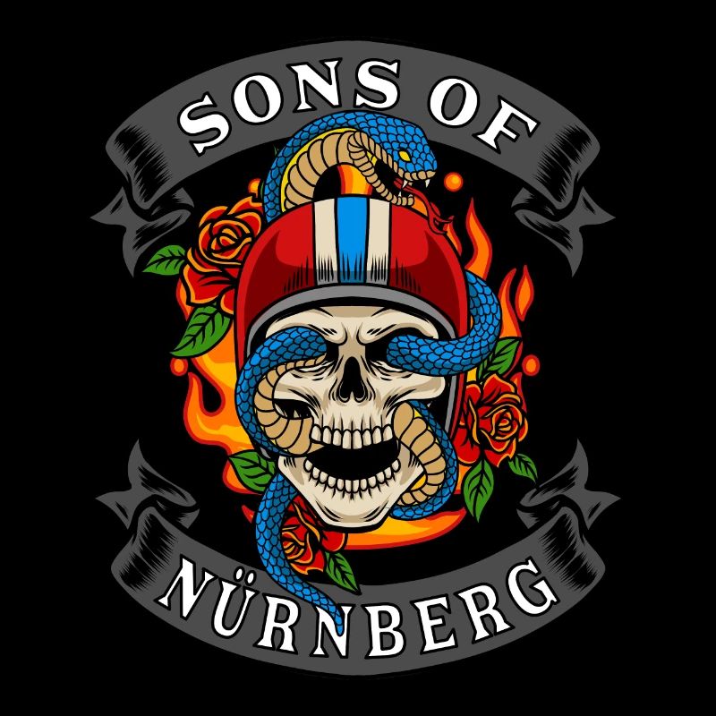 Nuremberg Biker Gift fils de Nuremberg