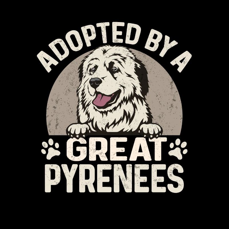 Great Pyrenean Dog, adopted by a Great Py