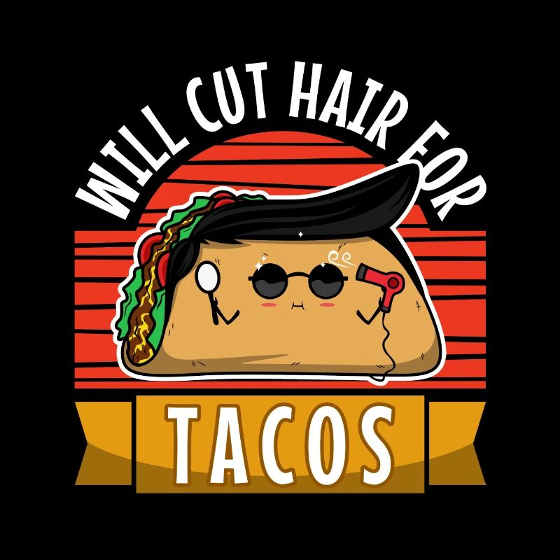 Coupera les cheveux pour les tacos