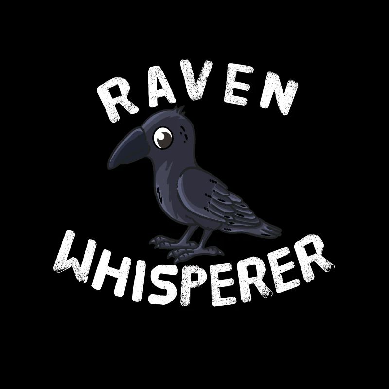 Funny Raven Lover Raven Whisperer