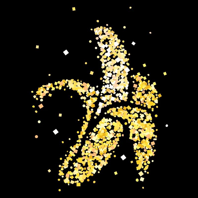 Costume de banane Remplacement Carnaval Confettis