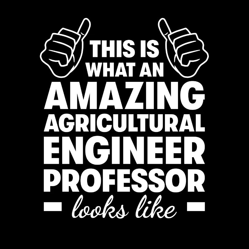 Amazing Agricultural Engineer Professor