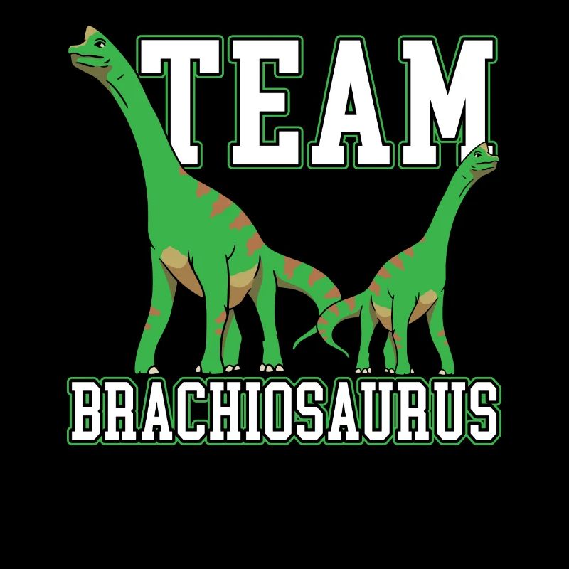 Team Brachiousaurus Dinosaurier Future Paläontologe