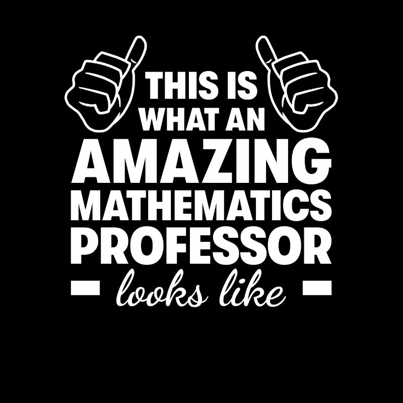 Professeur de mathématiques incroyable
