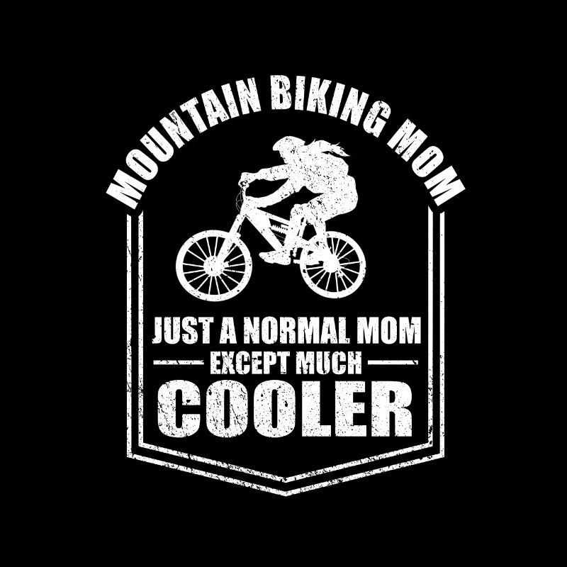 Mountainbiking Mom Radler Mutter Sprüche Muttertag