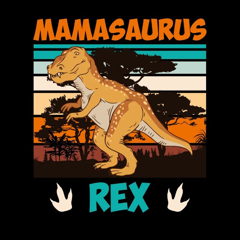 Dinosaurier Kinder Mamasaurus Rex Mutter Mama